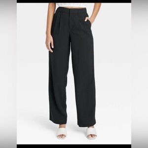 A New Day Women's High Rise Straight Leg Trouser Slack Pants